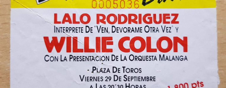 Lalo Rguez & Willie Colon - Plza Toros SC Tfe