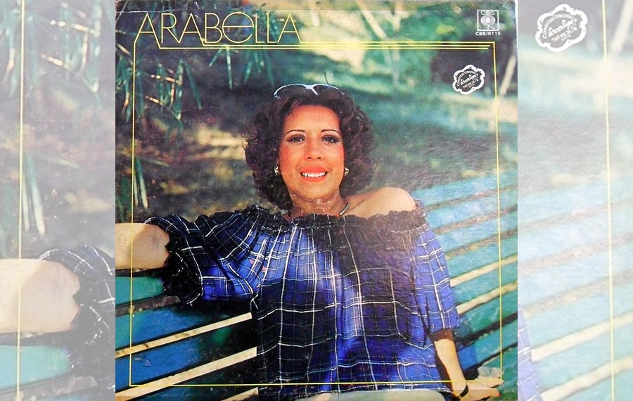 Arabella, la sonera colombiana que dejó huella en la salsa ochentera Portada de uno de los discos de la cantante salsera Arabella.