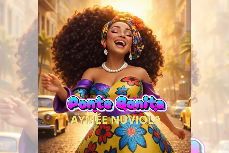La cantante de origen cubano Aymeé Nuviola presenta "Ponte Bonita".