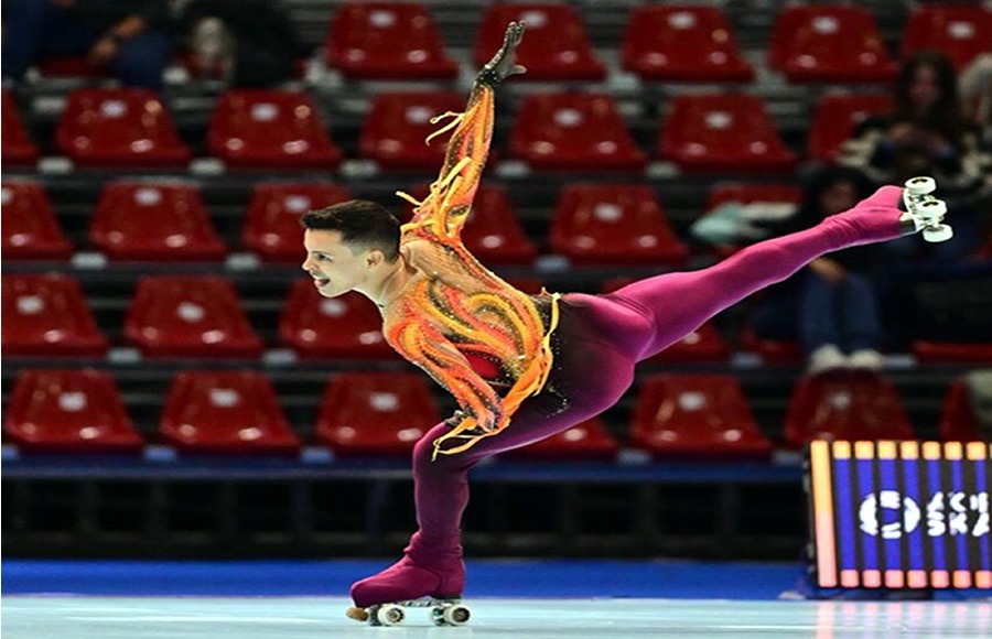 Carreño: de girar al ritmo de la salsa a deslizarse sobre ruedas.