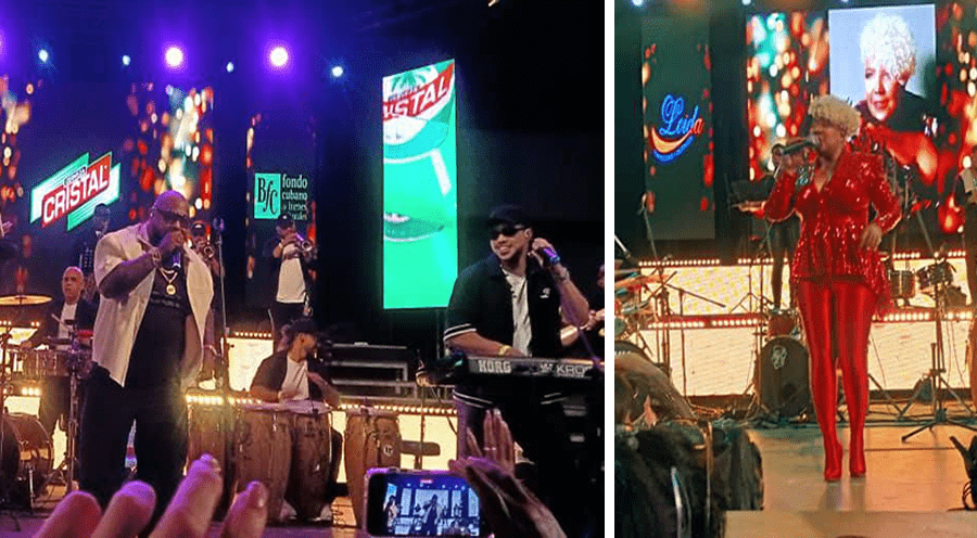 Broche de oro del Festival de Salsa de Cuba Alexander Abreu al frente de Havana D’Primera y Haila Maria Mompié, despidieron el festival habanero.