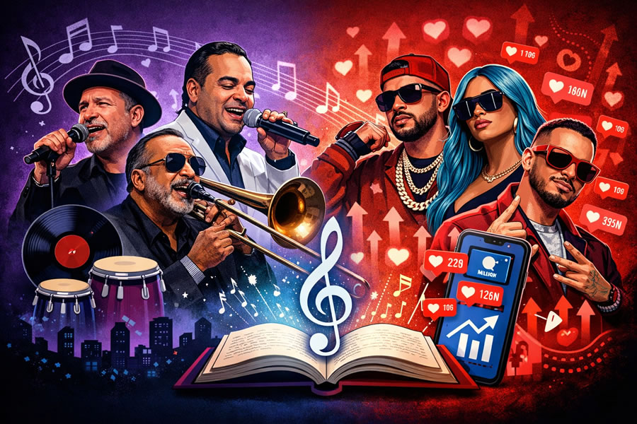 Fama digital frente a legado musical Valor musical frente a fama digital.