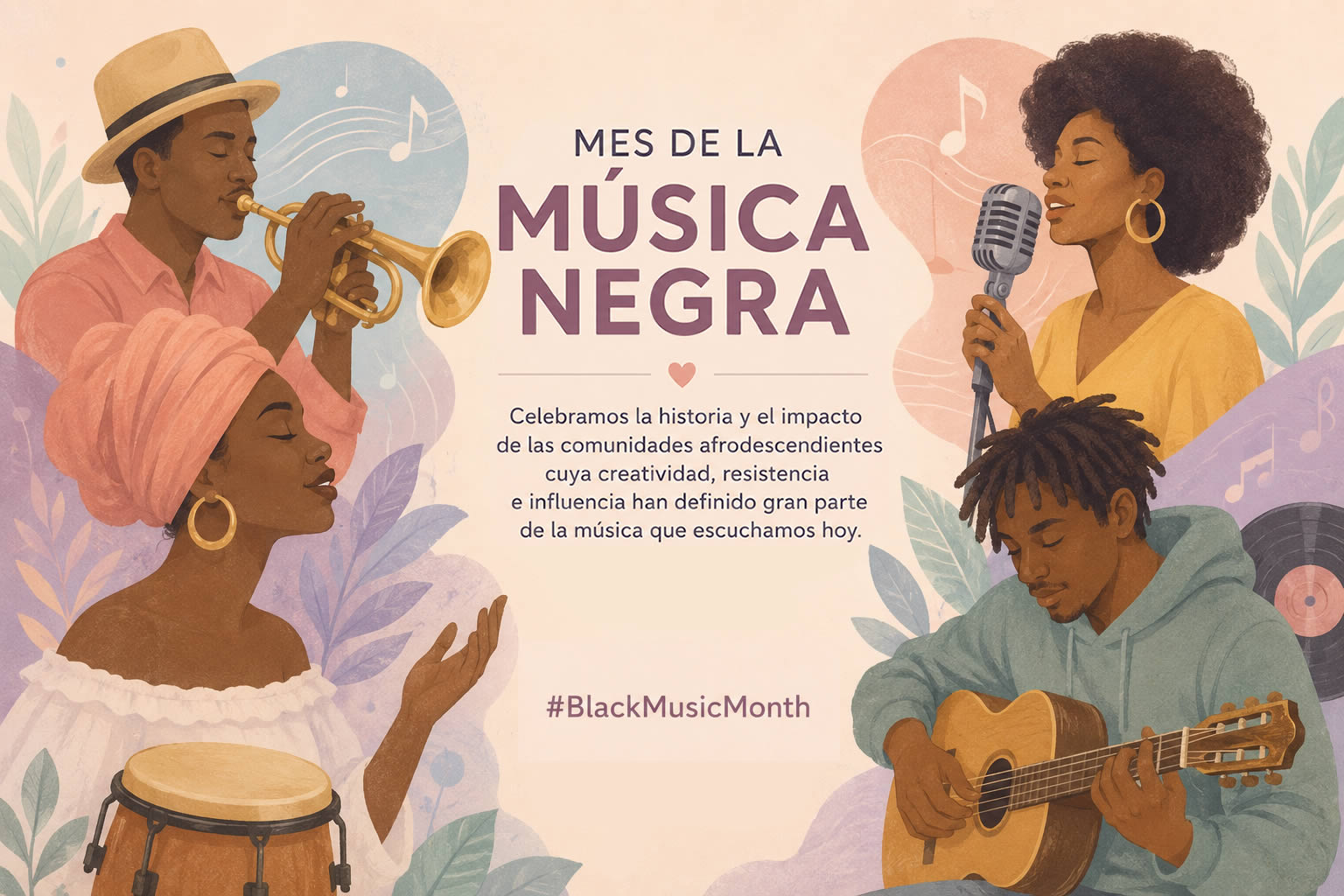 La Acdemia Latina de la Grabación reconoce la influencia de las comunidades afrodescendientes con el Mes de la Música Negra.